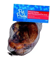 Pet Pride Natural Smokey Beef Knuckle Bone For Dogs