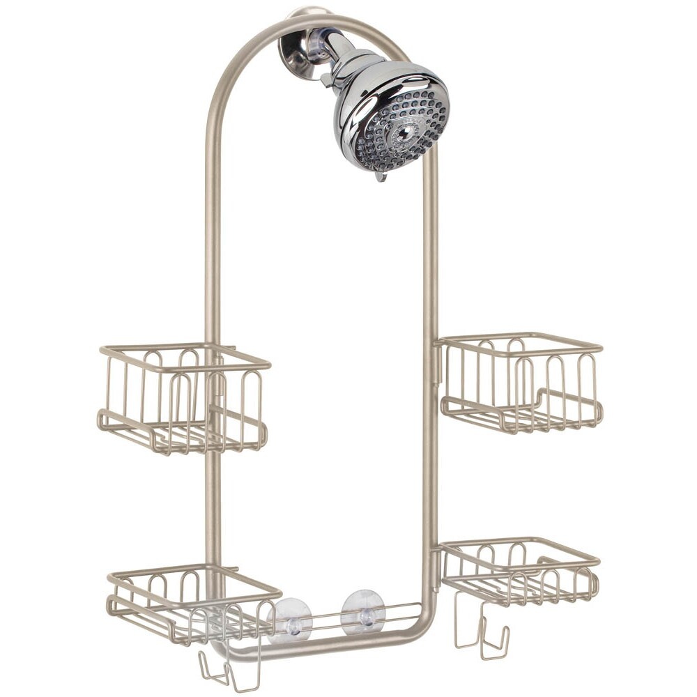 slide 1 of 1, InterDesign Classico Swing Shower Caddy - Satin Silver, 1 ct