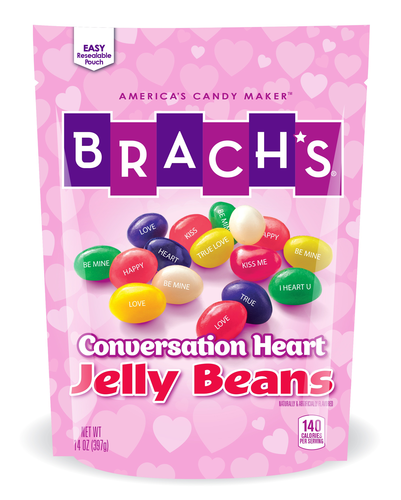 slide 1 of 1, Brach's Convo Heart Jelly Bean, 14 oz