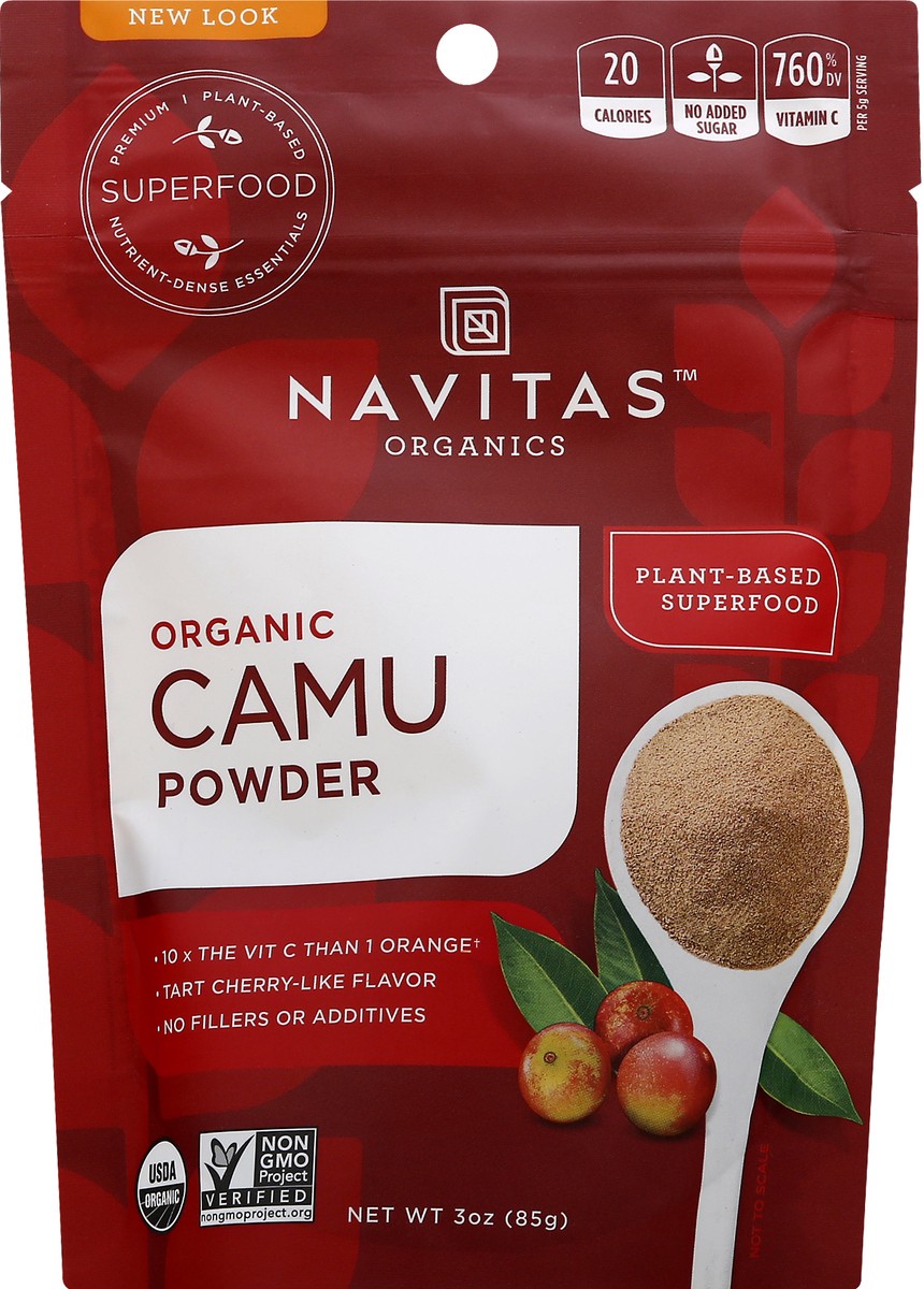 slide 1 of 12, Navitas Organic Camu Powder 3 oz, 3 oz