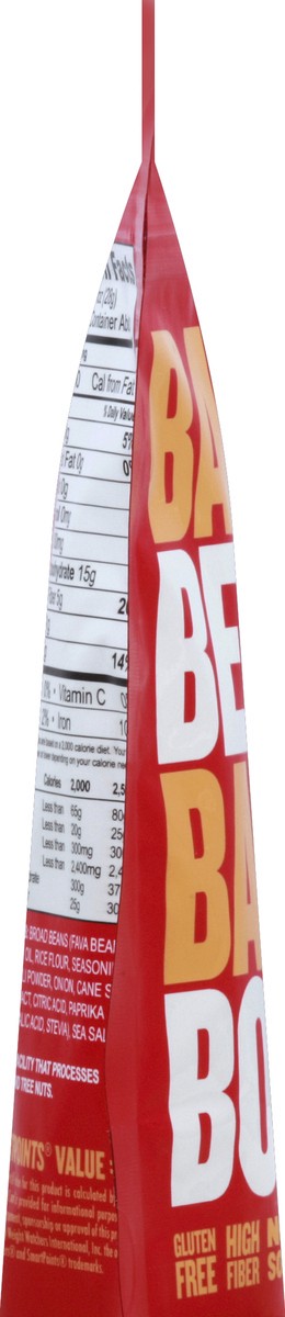 slide 4 of 6, Enlightened Broad Beans, Sweet Sriracha, Crunchy, 3 oz