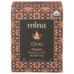 Mina Tea Organic Black Moroccan Chai