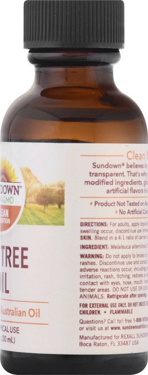 slide 3 of 9, Sundown Non-GMO Tea Tree Oil 1 oz, 1 fl oz