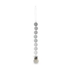 Nuby Silicone Beaded Pacifier - Gray