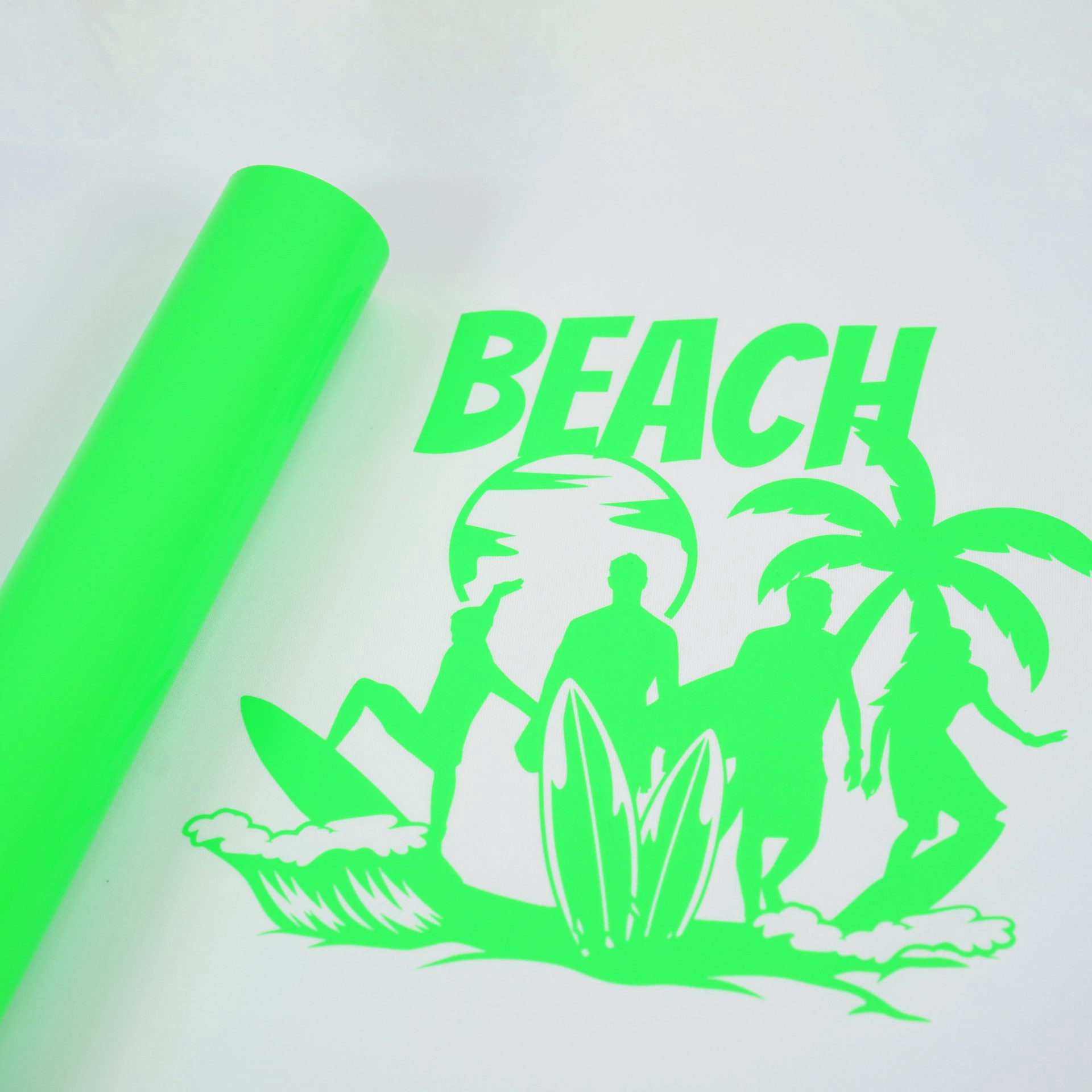 slide 4 of 4, Glow-In-The-Dark Heat Transfer Vinyl By Make Market, 12 in x 24 in