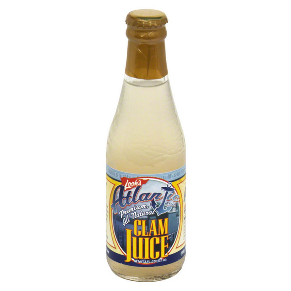 slide 1 of 1, Look's Atlantic Brand Clam Juice, 8 oz