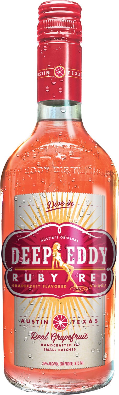 slide 1 of 3, Deep Eddy Vodka Flavors- Ruby Red, 375 ml, 375 ml