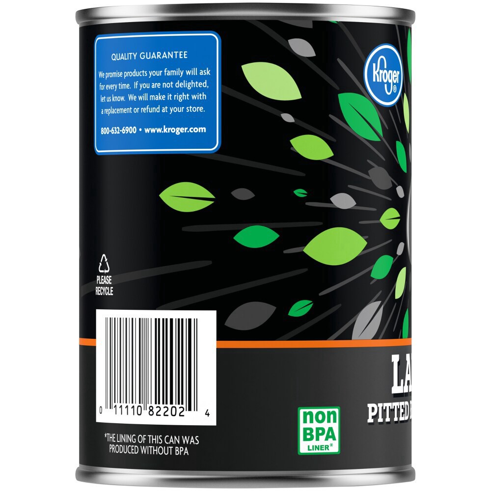 slide 2 of 4, Kroger Large Pitted Ripe Olives, 6 oz