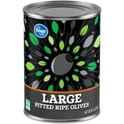 Kroger Large Pitted Ripe Olives