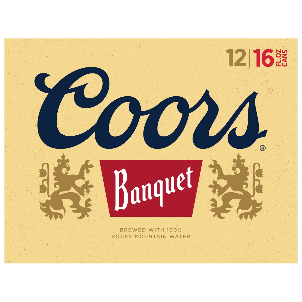 slide 8 of 9, Coors Banquet Lager Beer, 5% ABV, 12-pack, 16-oz beer cans, 384 oz