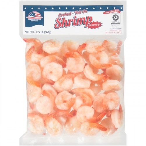 slide 1 of 1, Great American Cooked Shrimp, 1.25 lb