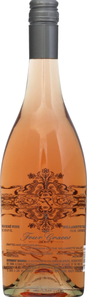 slide 5 of 10, The Four Graces Four Graces Rose, 750 ml