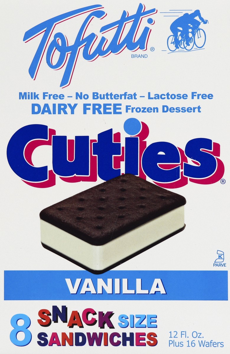 slide 1 of 1, Tofutti Cuties Vanilla, 12 oz