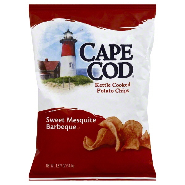 slide 1 of 6, Cape Cod Potato Chip Sweet Mesquite BBQ, 2.5 oz