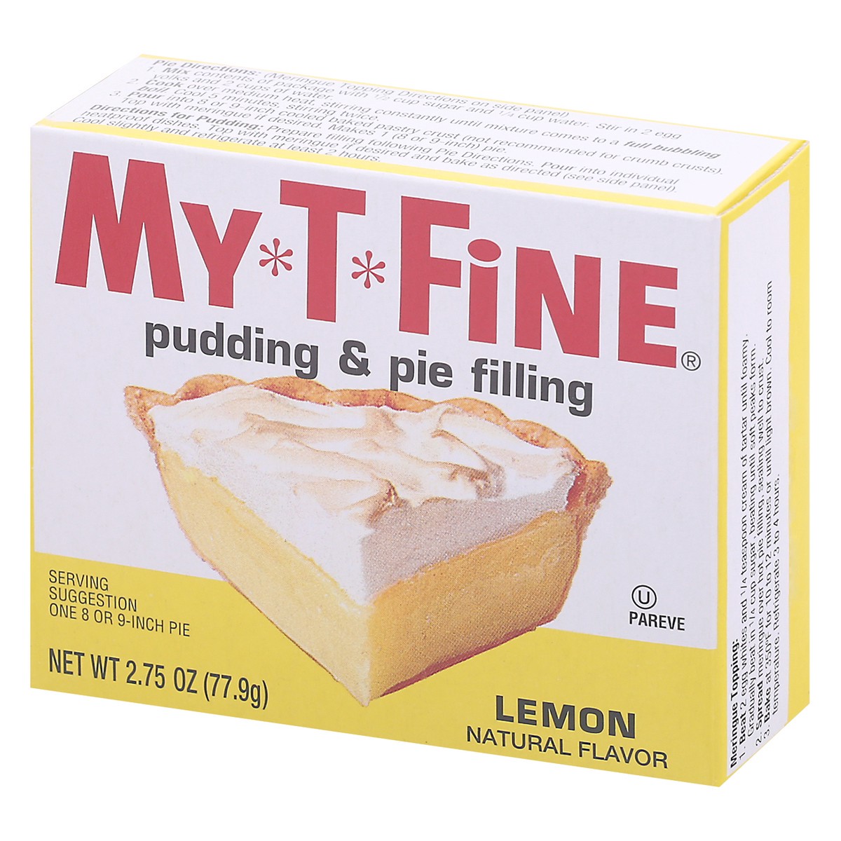 slide 3 of 9, My-T-Fine Lemon Pudding & Pie Filling, 2.75 oz