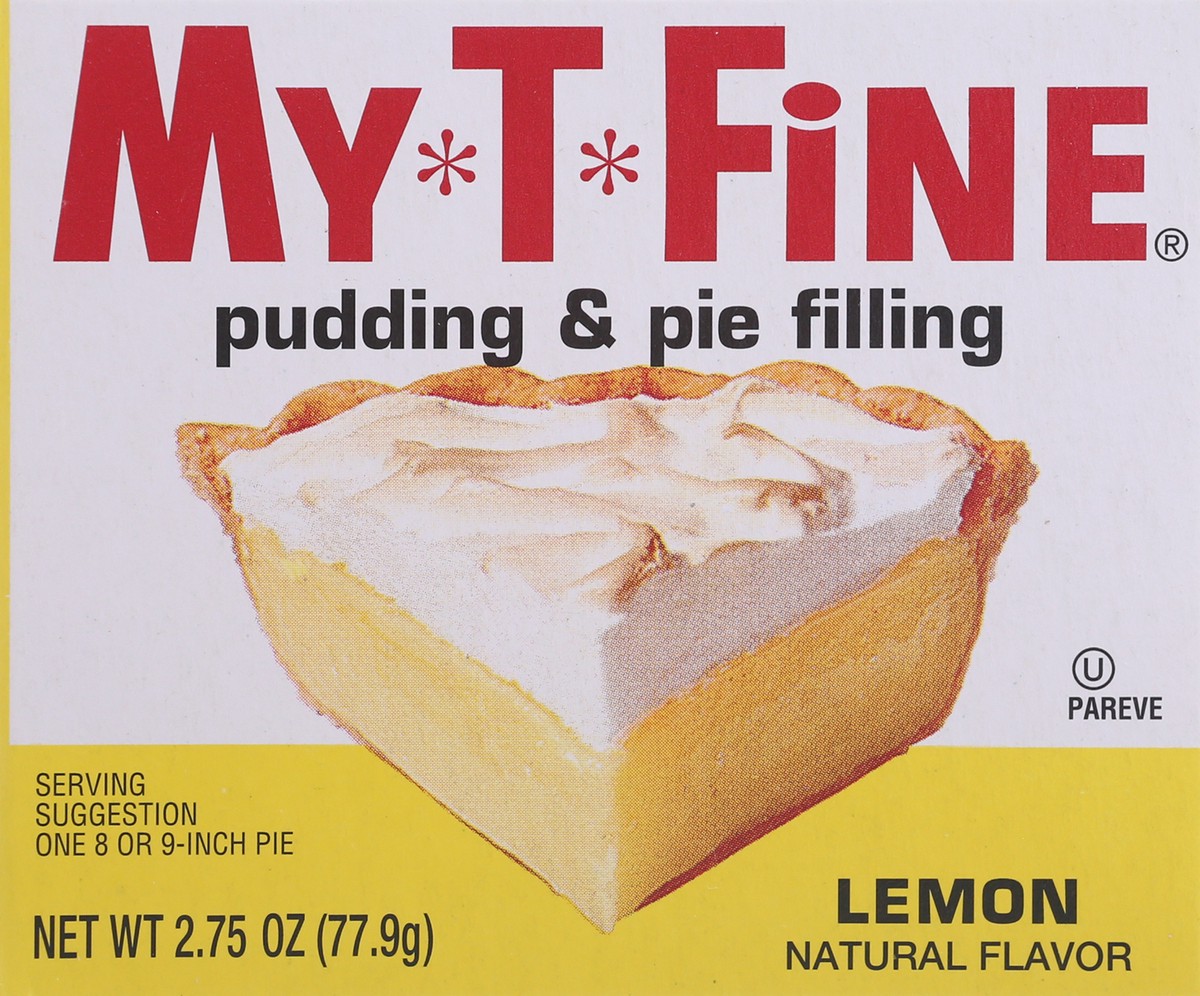 slide 6 of 9, My-T-Fine Lemon Pudding & Pie Filling, 2.75 oz