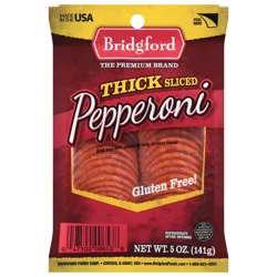 Bridgford Gluten Free! Thick Sliced Pepperoni 5 oz