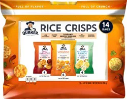 Quaker Rice Crisps, Variety Pack