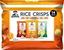 Quaker Rice Crisps, Variety Pack