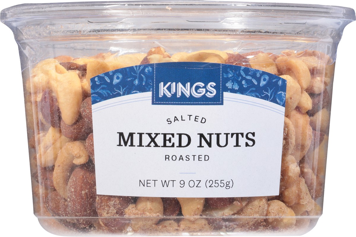 slide 5 of 14, King Nut Roasted & Salted Mixed Nuts - 9 Oz, 9 oz