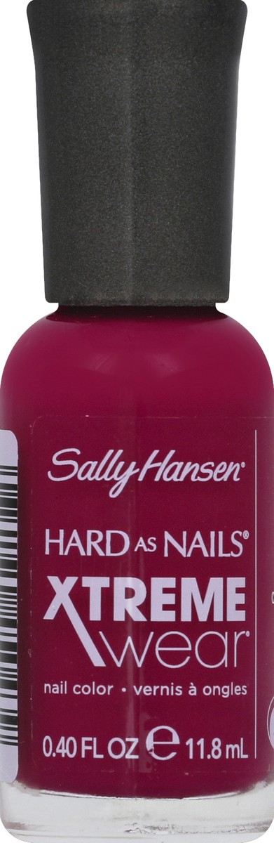 slide 2 of 3, Sally Hansen-Hard As Nails Xtreme Wear-Drop the Beet-0.4, 12 ml