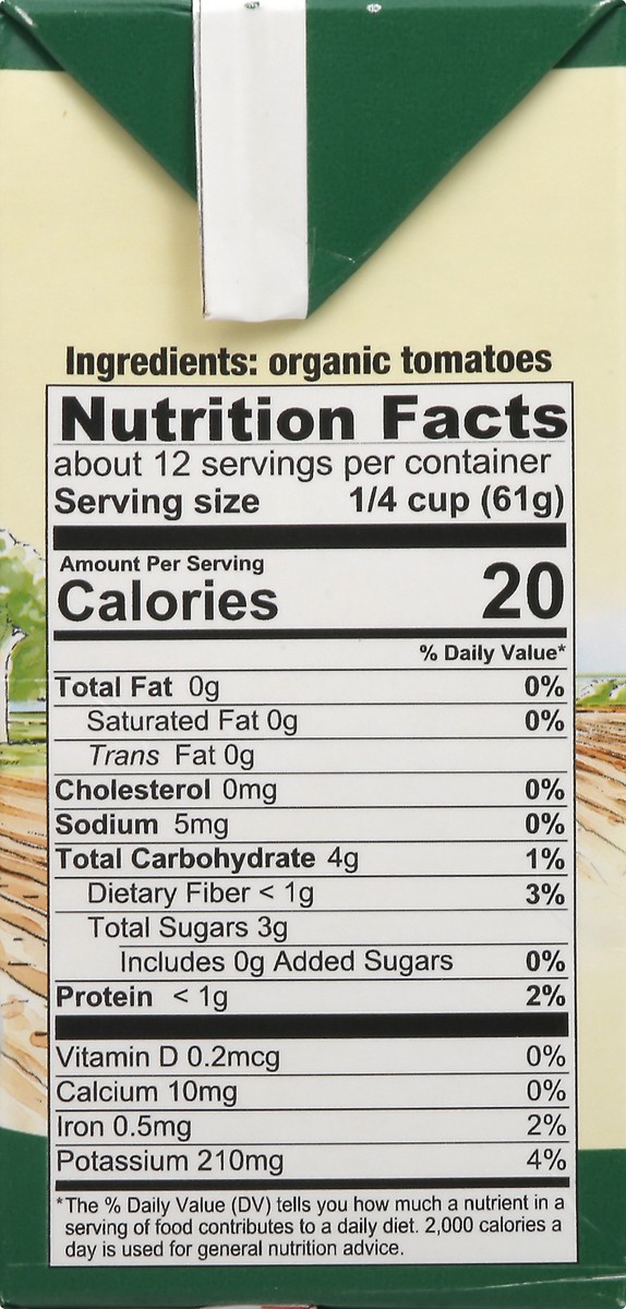 slide 6 of 13, Pomi Organic Strained Tomatoes, 26.46 oz