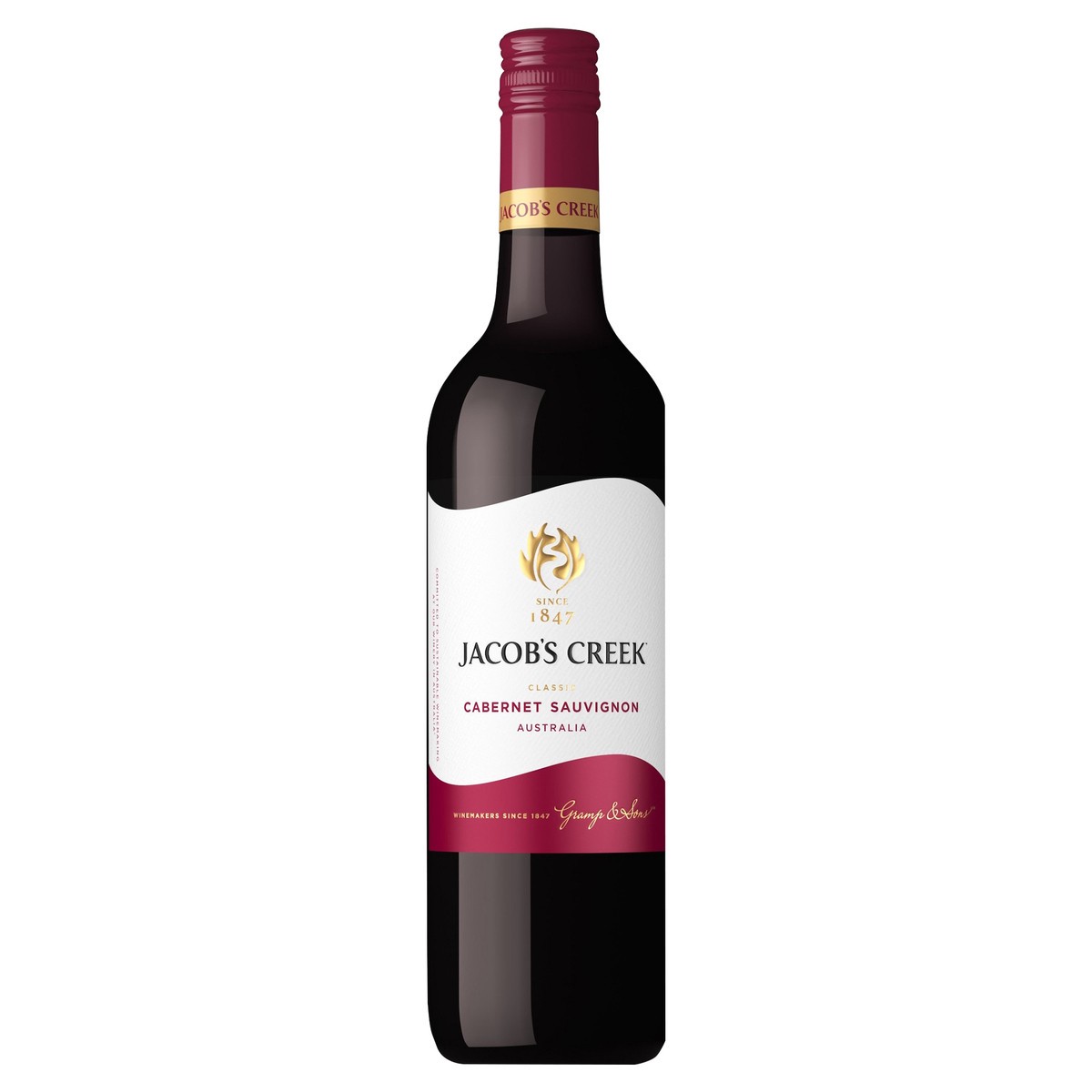 slide 1 of 5, Jacob's Creek Jacobs Creek Classic Cabernet Sauvignon 750mL Bottle, 750 ml