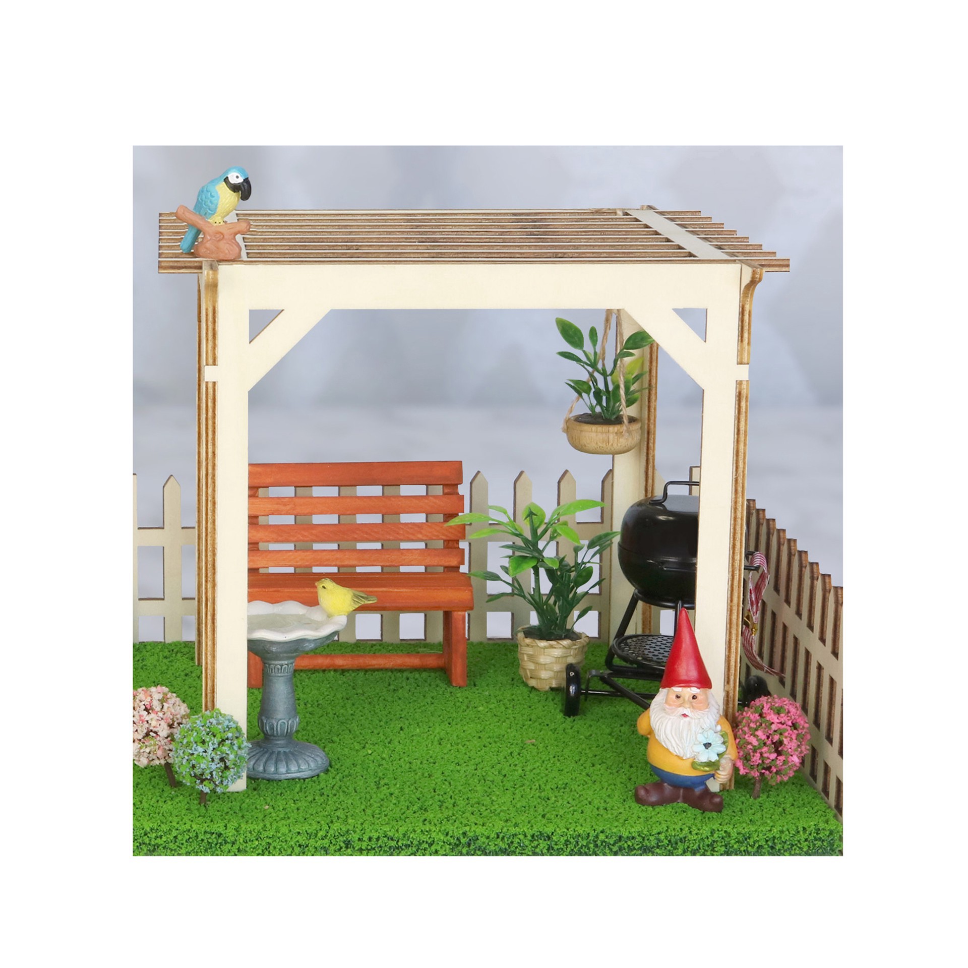 slide 3 of 3, Mini Flower Shrubs By Make Market, 1.53 in x 0.86 in x 0.86 in