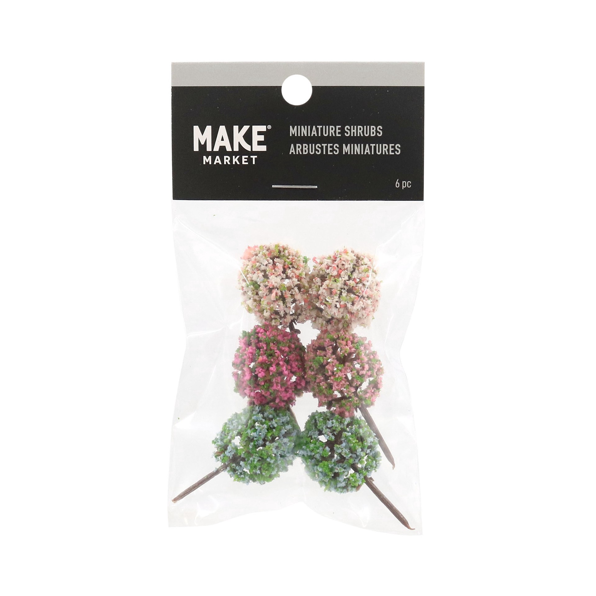 slide 2 of 3, Mini Flower Shrubs By Make Market, 1.53 in x 0.86 in x 0.86 in