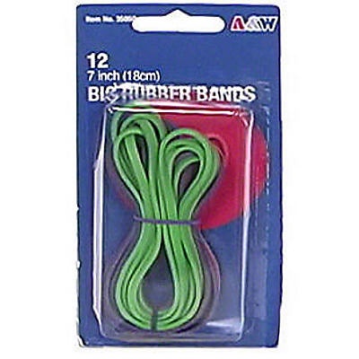 slide 1 of 1, HQ Advance Rubber Bands, 12 ct; 7 in x 0.123 in