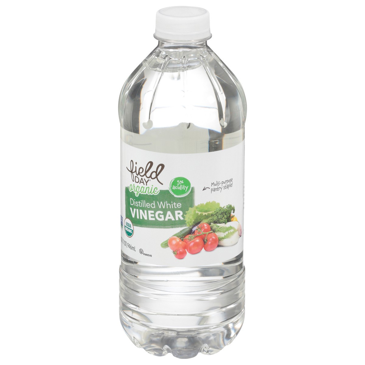 slide 5 of 14, Fiel Day Organic White Vinegar, 32 fl oz