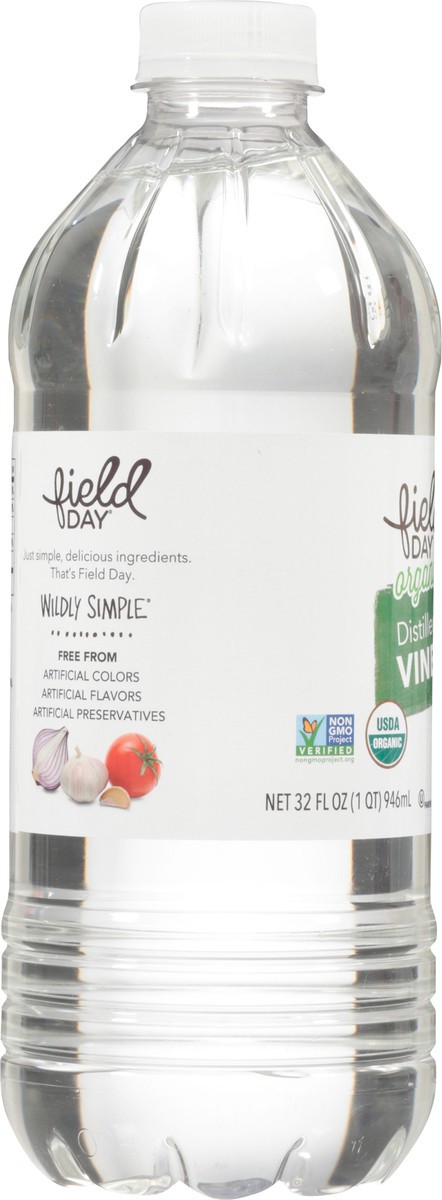 slide 12 of 14, Fiel Day Organic White Vinegar, 32 fl oz