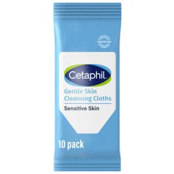 Cetaphil Gentle Skin Cleansing Cloths, 10 ct