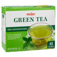 slide 9 of 17, Meijer Decaf Green Tea - 40 ct, 40 ct