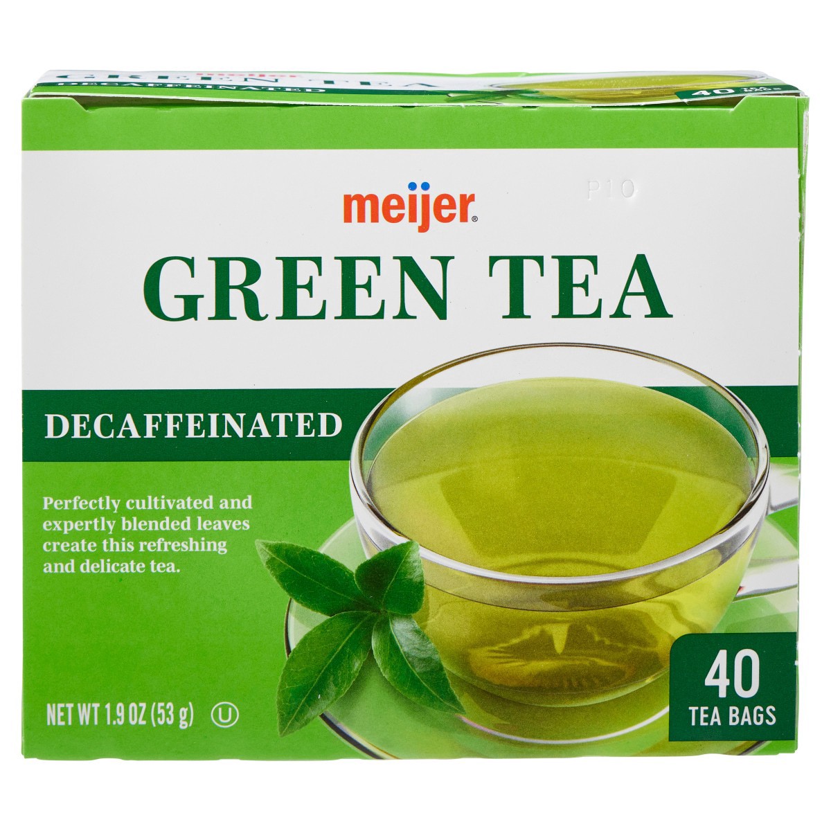 slide 11 of 17, Meijer Decaf Green Tea - 40 ct, 40 ct