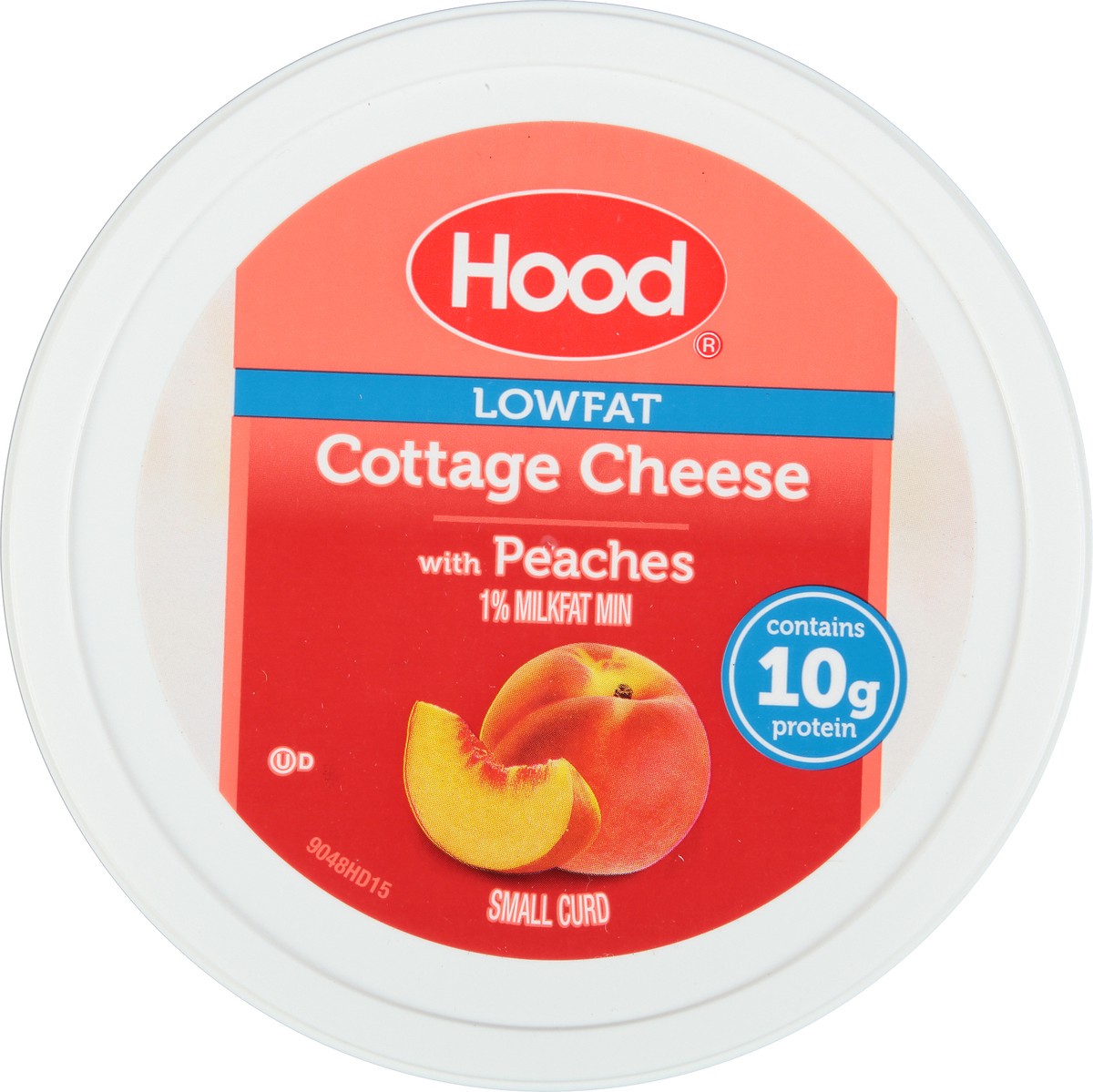 slide 6 of 8, Hood Low Fat Cottage Cheese with Peaches, 16 oz, 16 oz