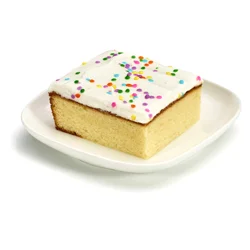 White Cake Slice