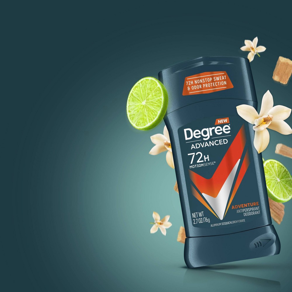 slide 6 of 11, Degree Antiperspirant Deodorant Adventure, 2.7 oz, Twin Pack, 2.7 oz