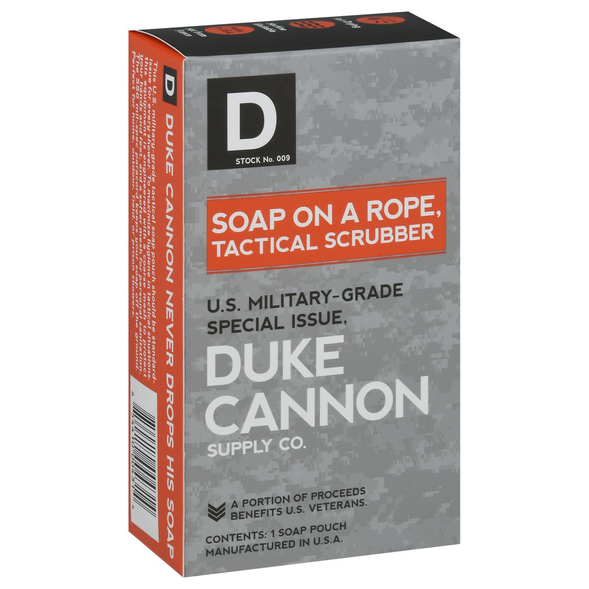 slide 2 of 9, Duke Cannon Tactical Scrubber, 1 ct