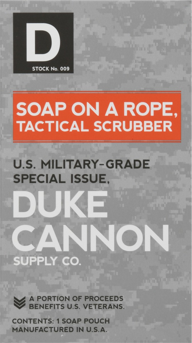 slide 6 of 9, Duke Cannon Tactical Scrubber, 1 ct