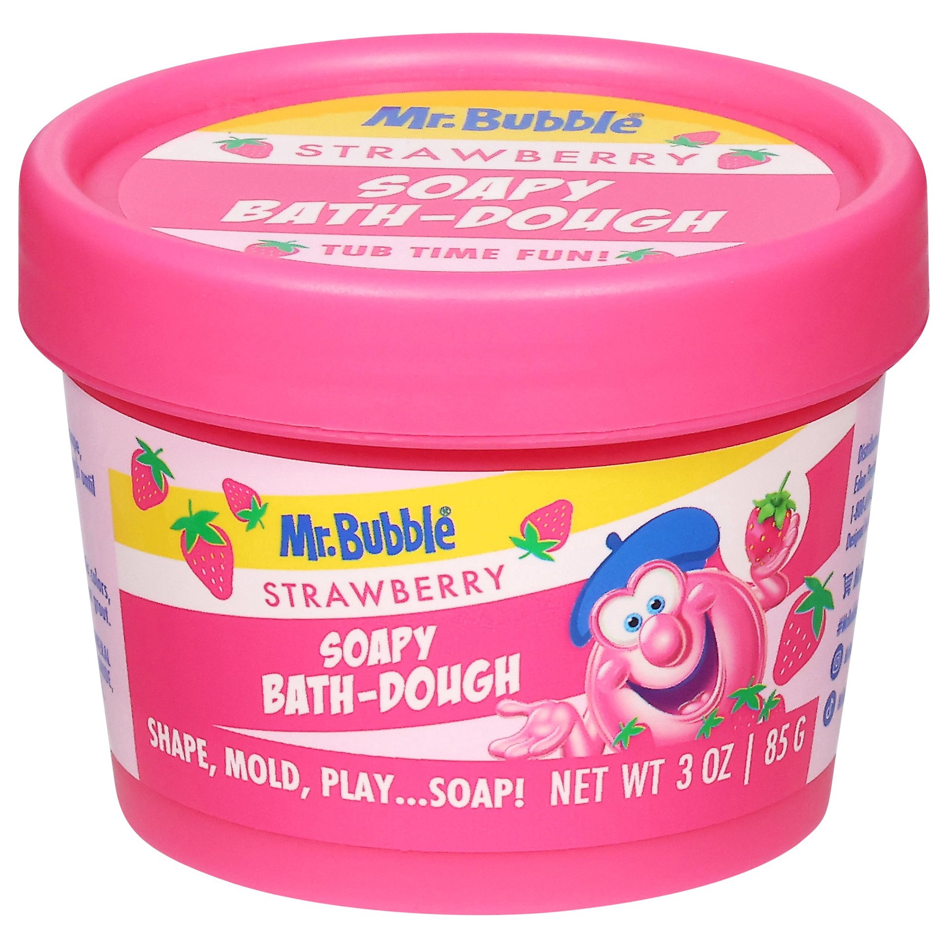 slide 1 of 1, Mr. Bubble Watermelon Soapy Bath-Dough 3 oz, 3 oz