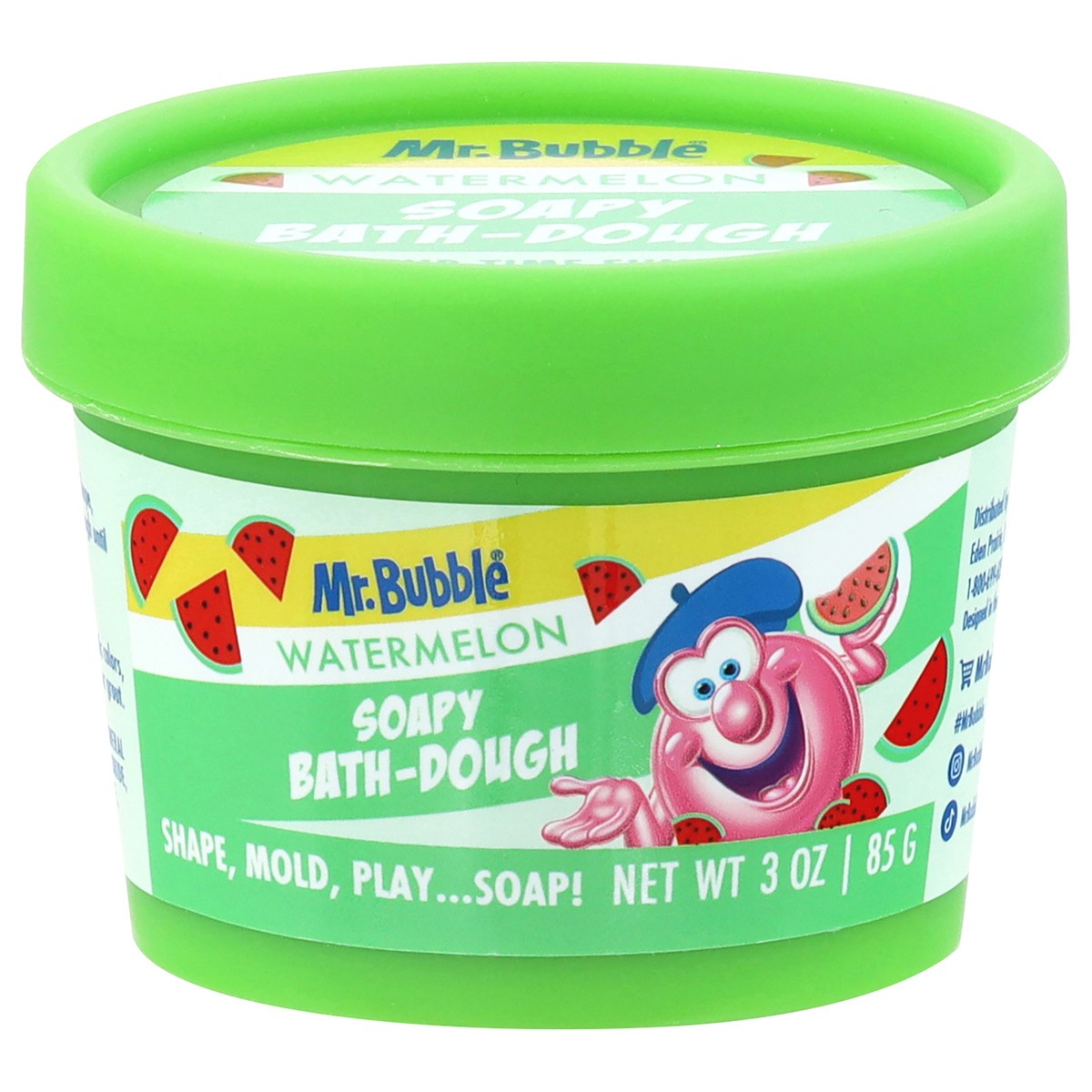 slide 1 of 14, Mr. Bubble Watermelon Soapy Bath-Dough 3 oz, 3 oz