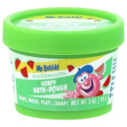 Mr. Bubble Watermelon Soapy Bath-Dough 3 oz