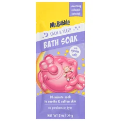 Mr. Bubble Calm & Sleep Bath Soak 2 oz