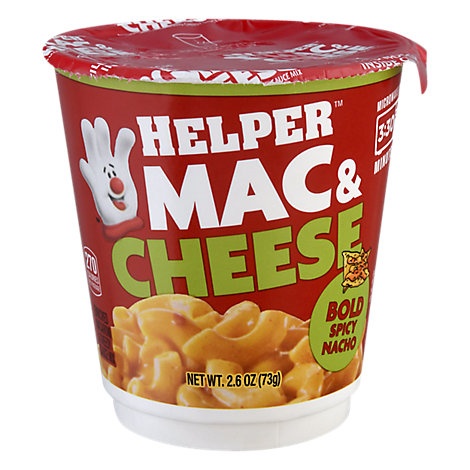 slide 1 of 1, Hambuger Helper Bold Spicy Nacho Mac & Cheese, 2.6 oz