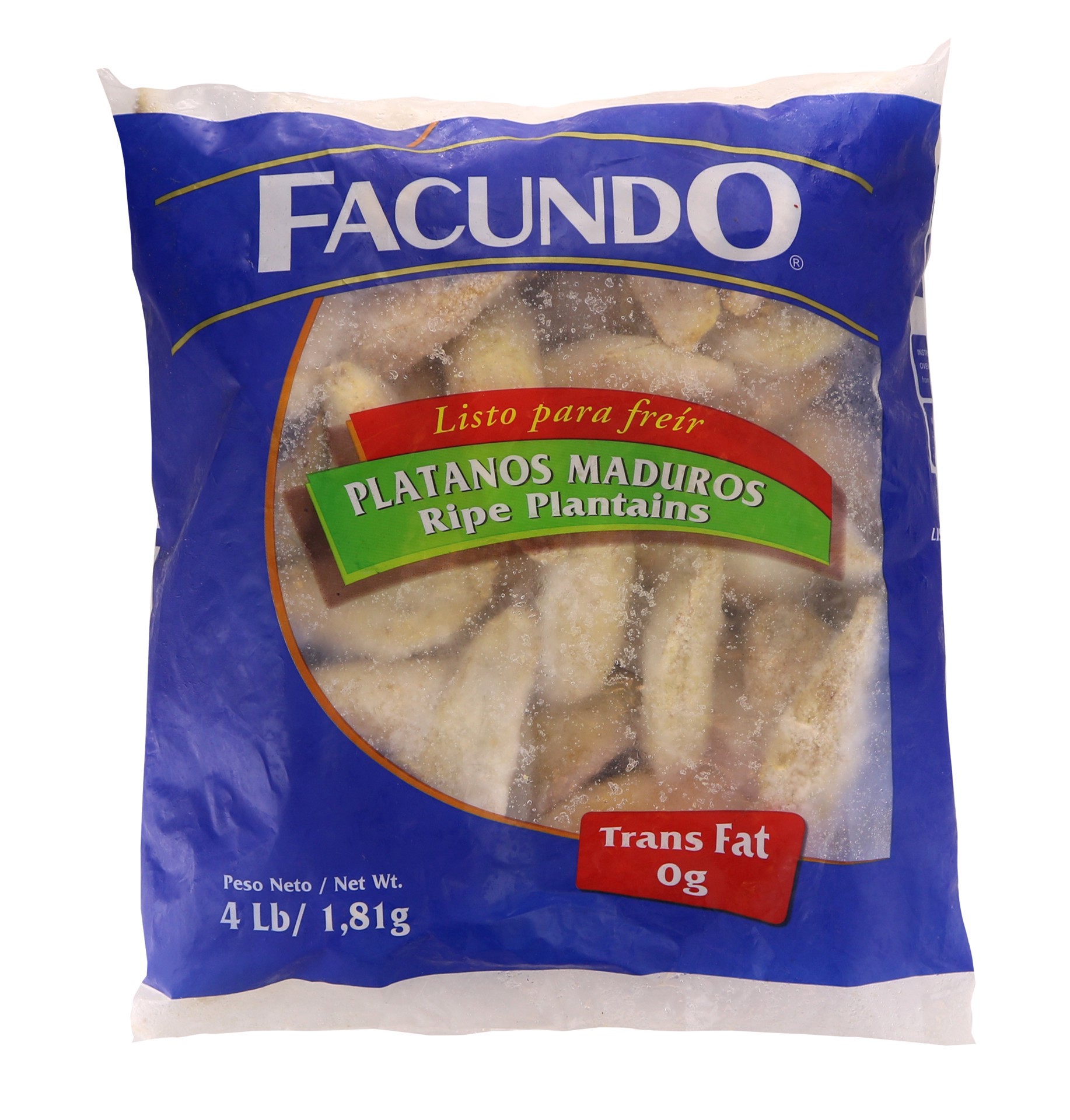 slide 1 of 1, Facund Frozen Plantains, 4 lb