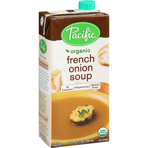 slide 2 of 5, Pacific Organic French Onion Soup, 32 fl oz