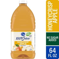 Kroger Unfiltered Honey Crisp Apple Juice