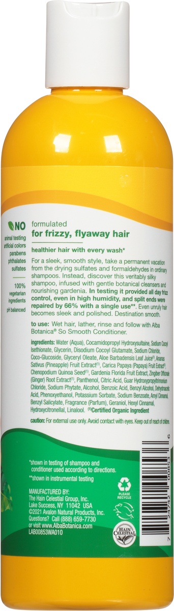 slide 8 of 9, Alba Botanica Hawaiian Gardenia Hydrating Hair Wash, 12 fl oz