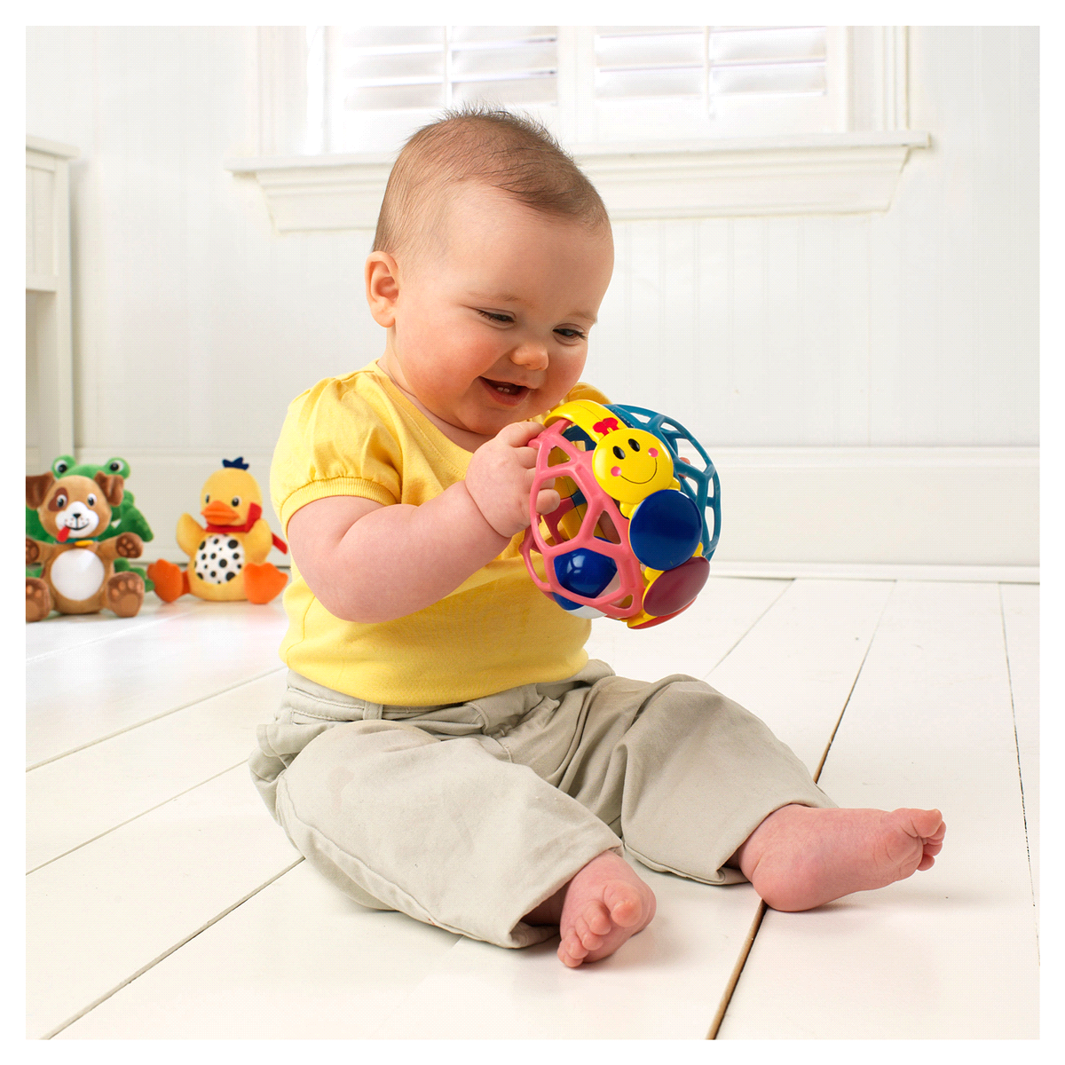 slide 2 of 2, Baby Einstein Bendy Ball Rattle Toy, 1 ct